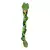 Kong Knots Snake Grande - Pelúcia com Corda Interna - Verde e Laranja