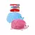 Mini Pelúcia Para Cães - Kong Comfort Hedgehug - Azul e Rosa