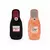 Pelúcia Para Cães Com Costura Reforçada - Happy Hour Crusherz 2-Pack - Merlot and Rosé - 2 Unidades