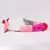 Pelúcia Gigante Sem Enchimento Com 7 Apitos - Centopéia Pink - Zippy Paws - Caterpillar Deluxe XG - comprar online