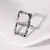 anillo rectangle silver