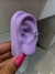 Piercing para conch liso c zircônias 14