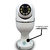 Camera Ip Segurança Lampada Panoramica Rastreio Wifi Espia - comprar online