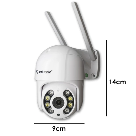 Câmera De Segurança Orbitronic Orb776 Com Resolução 1080p Branco