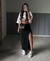 Saia com fenda