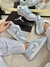Jordan 1 low azul bebê