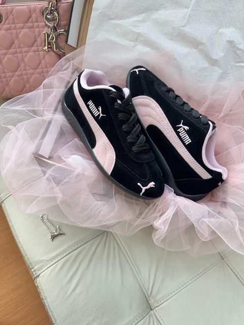 Puma Speed Cat - preto com rosa - comprar online