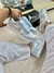 Tênis Air Jordan 1 Low Azul Claro