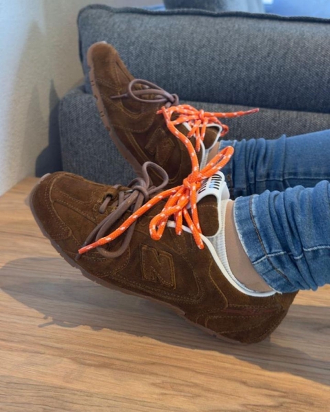 Tenis NB x Miu Miu 530 - Marrom Camurça