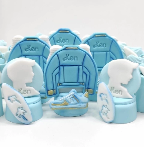 CORTADOR KIT SILHUETA E JAQUETA KEN/BARBIE