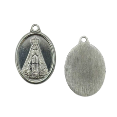 N. Sra. Aparecida - Inox (2,2 x 1,5 cm)