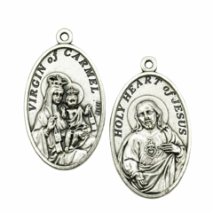 N. Sra. do Carmo e Sagrado Coração - (4,0 x 2,5cm)