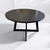 Mesa TERRA 1.40 diametro NEGRO WENGUE - comprar online