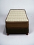 CONJUNTO SOMMIER ESPUMA DE ALTA DENSIDAD 100X1.90X0.26
