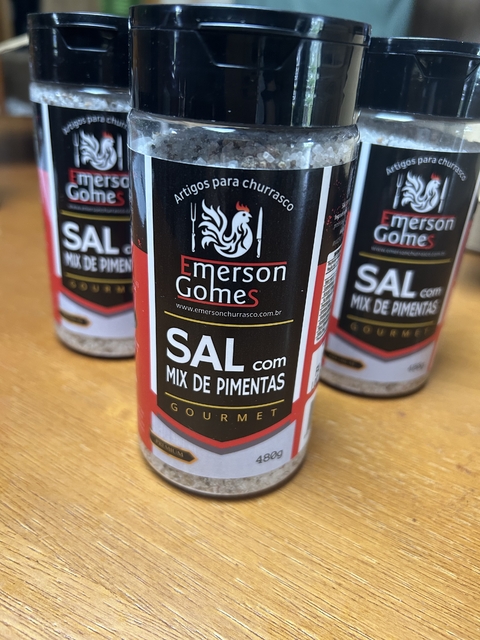 Sal com mix de pimentas - comprar online