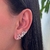 Earcuff Star Cravejado