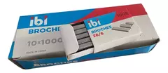 BROCHES PARA ABROCHADORAS DE MESA 24/6 - 26/6 CAJA POR 1000 UNIDADES