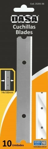 Repuesto cuchillas Rasqueta Pro 14x100mm (Caja x 10u) - comprar online