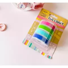 MOTEX CINTA P/ ROTULAR 9 mm*3mts. SET x 4 PASTELES SKU: 800654