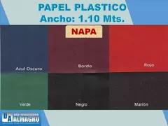 Papel Plástico Napa x 1.10 ancho x metro