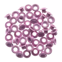 OJALILLOS DE ALUMINIO EYELET X 50 UNIDADES LILA PASTEL