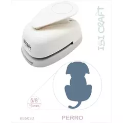 PERFORADORA ARTISTICA IBICRAFT 17 MM "PERRO" SKU: 655033