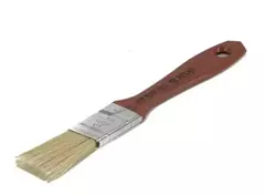 Pincel chato cerda blanca (396) 13 mm. 1/2”