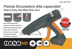 Pistola encoladora uso intensivo PHM-HD 450w - comprar online