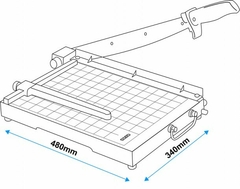 Cizalla a palanca Acero Super 40 Oficio (Corte hasta 40cm) - comprar online