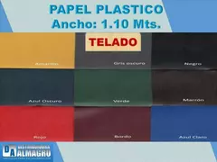 Papel Plástico de 1.10 ancho x metro