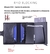 BILLETERA TARJETERO ANTI NFC TRIPLE FOLD BLACK - Belo metal design