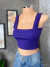 Cropped Alça Grossa - Bella Flory