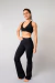 Calça Flare Suplex Cós Alto
