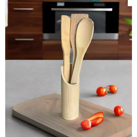 Set x3 Utensilios Bambu