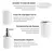 Set baño moderno minimalista 6 pcs - Meta Shop Online