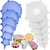 Tapas extensibles silicona x5 medidas - comprar online