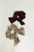 Scrunchie de Cabelo em Veludo Marsala - loja online