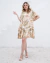 Vestido Curto Folhas - loja online