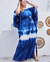 Vestido Kaftan Tie Dye na internet