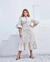 Chemise linho bordado Anna - loja online