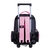Mochila Escolar 18 Pulgadas Barbie Relieve Girl Wabro en internet
