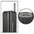 Valija Rosenthal 8 Ruedas 20 Pulgadas Roma Negro - comprar online