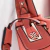Cartera Gondola Dama Cuero Sintetico Squash Herrajes Moda