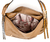 Bolso Dama Clasico Balde Cuero Sintetico Squash Art. 30337