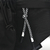 Riñonera Negra Dama Multipocket Juvenil Skora Look Inside en internet