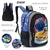 Mochila Carreras De Autos Lets Play Escolar Espalda Skora - comprar online