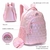 Mochila Escolar 17 Pulgadas Puffer Metalasse Skora Corazones - comprar online