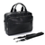 Portafolio Maletin Cuero Sintetico Go Black Wanderlust