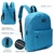 Mochila Urbana Escolar Good Pak Cierre Contra Tono Lisa Turquesa Art. 37535 - comprar online