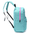 Mochila Urbana Escolar Good Pak Cierre Contra Tono Lisa Aqua Art. 37536 en internet